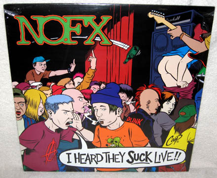 NOFX "I Heard They Suck Live" LP (Fat)